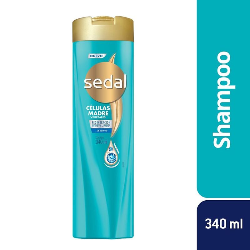 SEDAL - Shampoo Sedal Celulas Madre Vegetales X 340ml