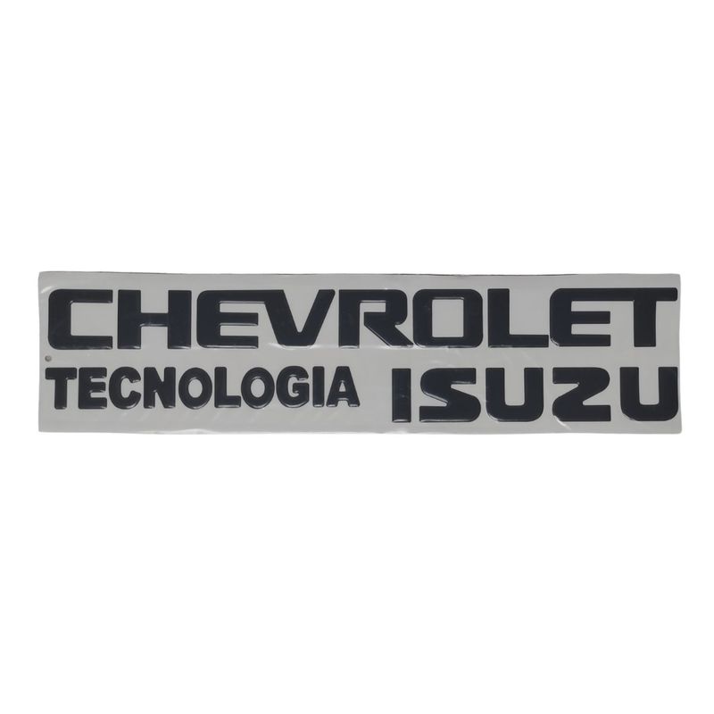 GENERICO - Emblema Isuzu Chevrolet Negro Buses