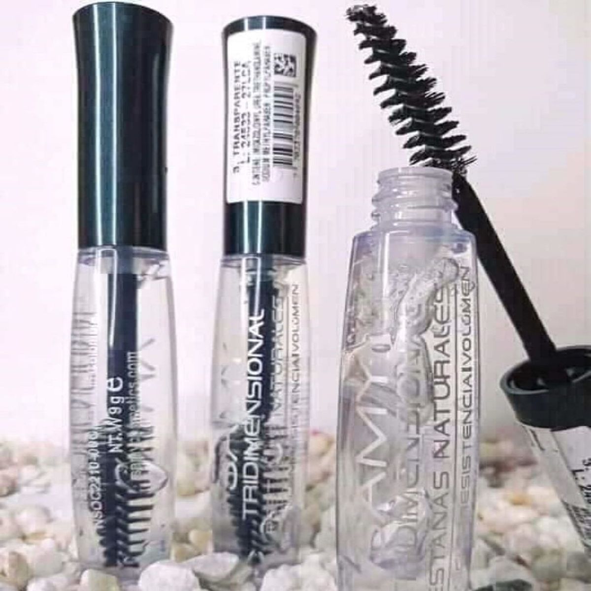 SAMY - Pestañina Mascara 3d Samy Transparente X 9g