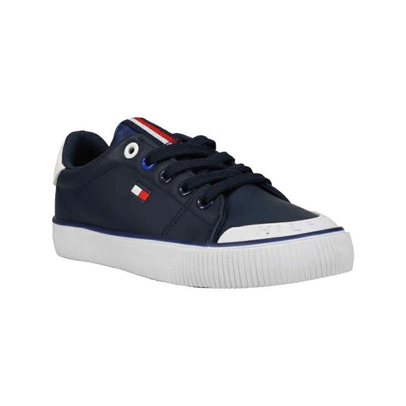 TOMMY HILFIGER - Tenis Con Cordones Niño Azul Tommy Hilfiger