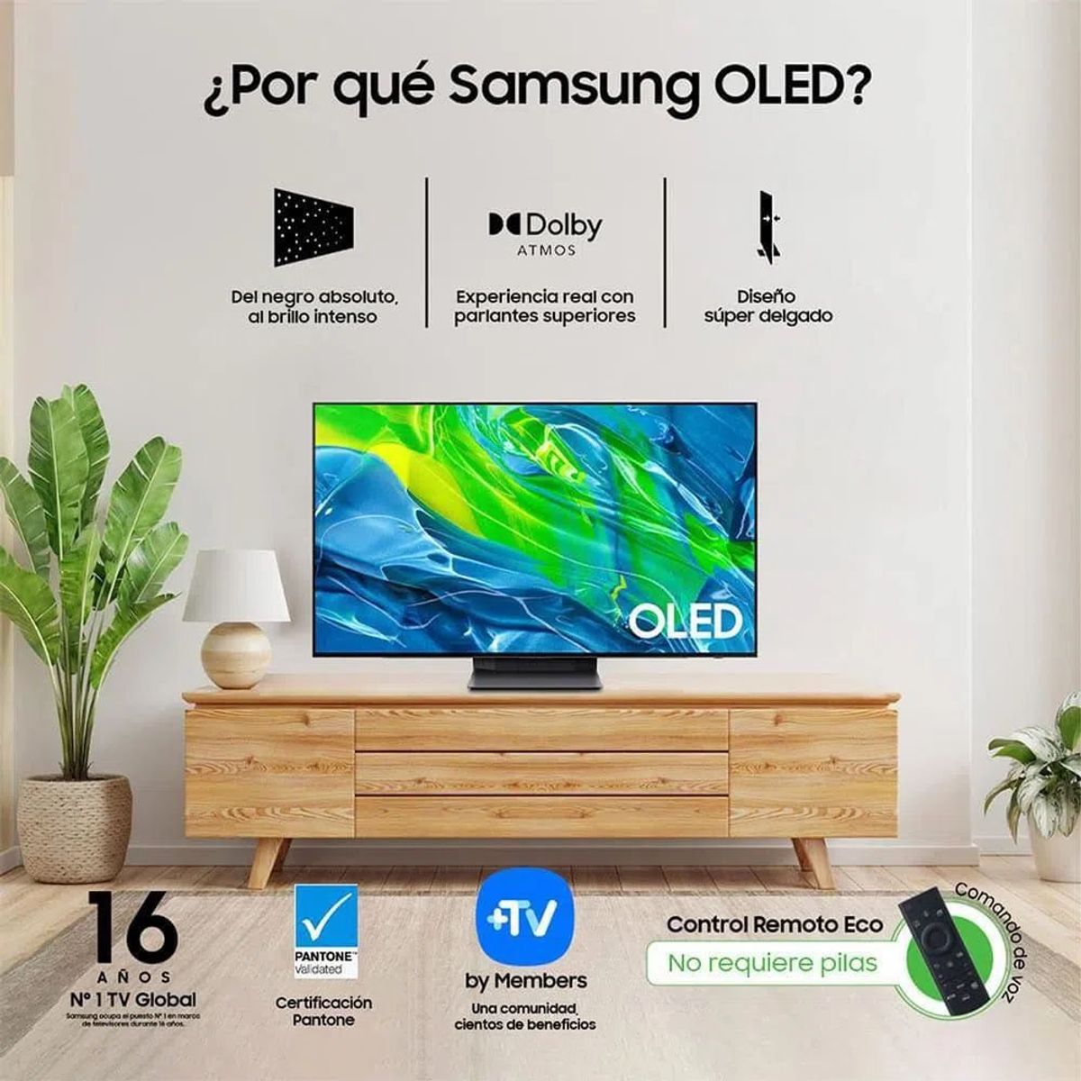 SAMSUNG - TV Samsung OLED 55 Pulgadas S95B