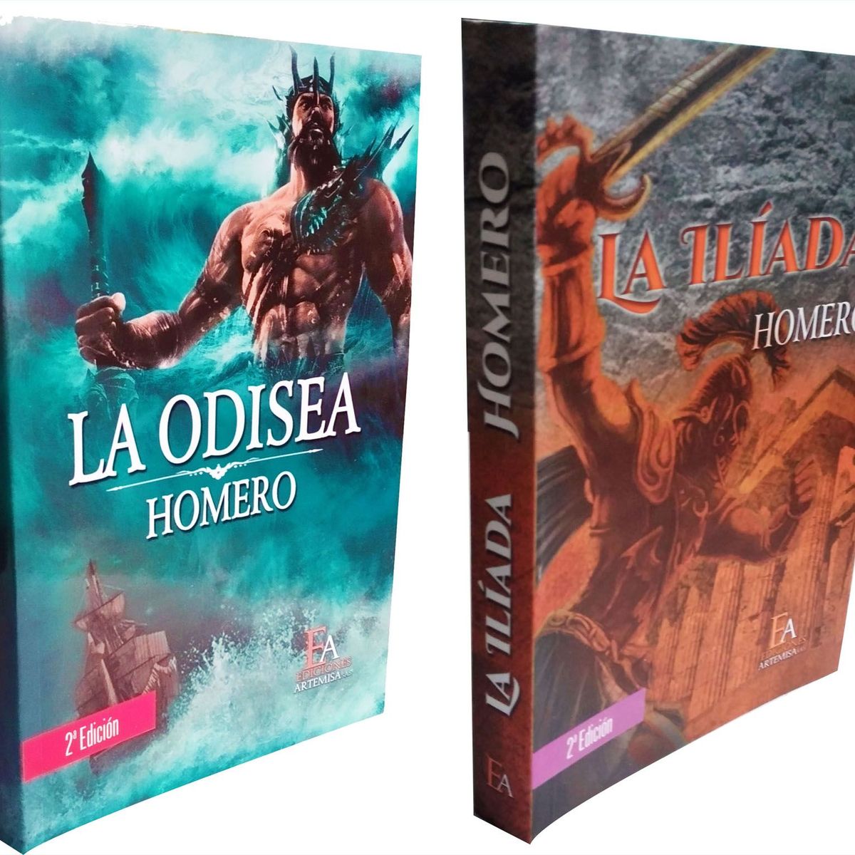 LEXUS - Colección de Homero - la Ilíada y la odisea - literatura mitológica