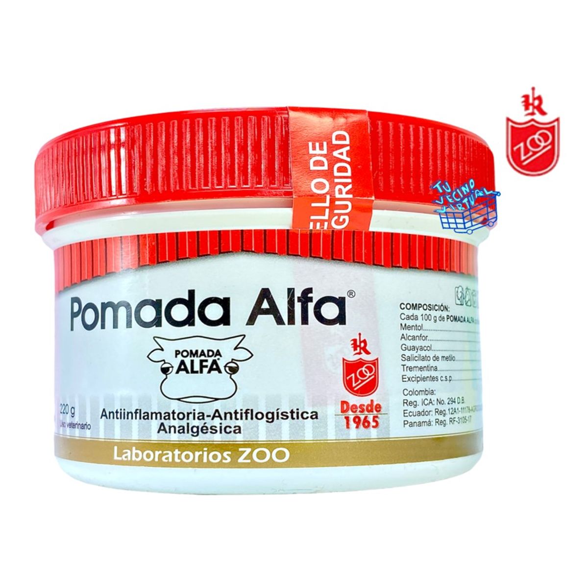 ALFA - Pomada Alfa 220 gramos