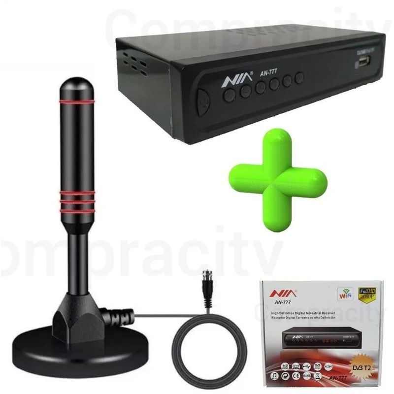NIA - Decodificador  MAS potente antena de 36db tdt colombia