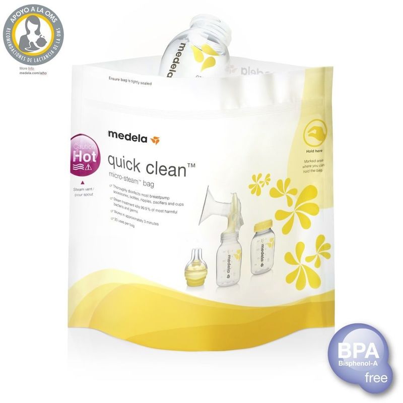 MEDELA - Bol Medela Esteriliza Alvapor P/mcrond