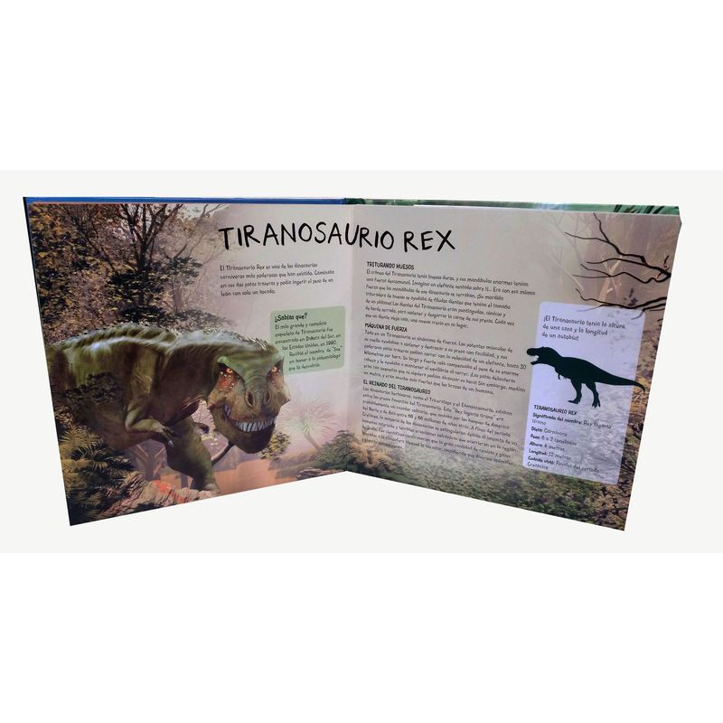 BOOKS - Libro Dinosaurios Increíbles ¡roar Escenarios 3d