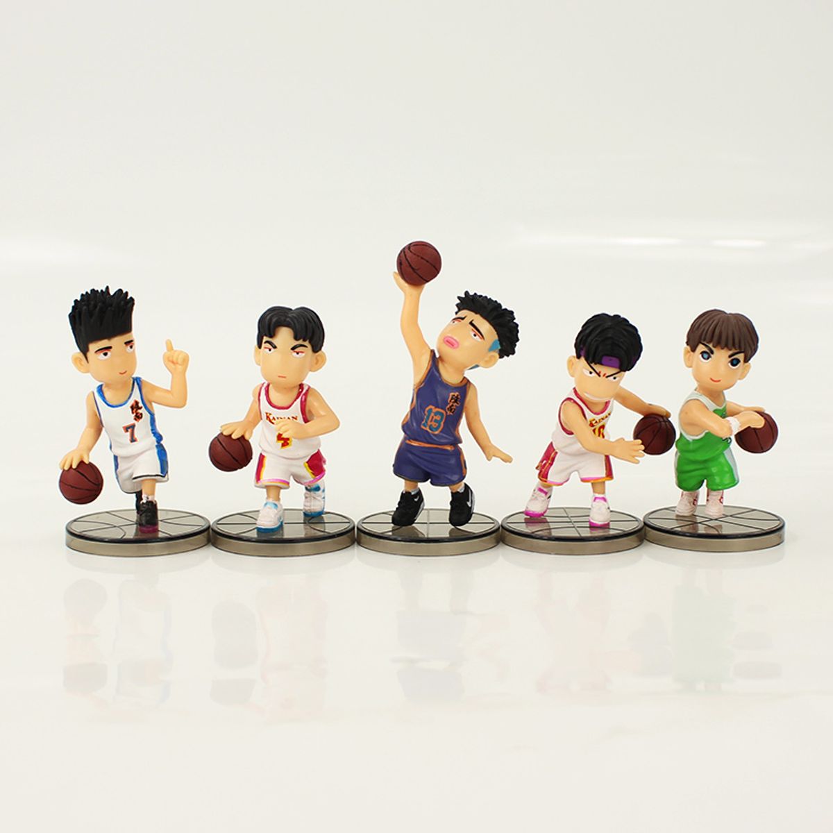 GENERICO - Muñeco Pvc Slam Dunk 8cm Figuras De Anime