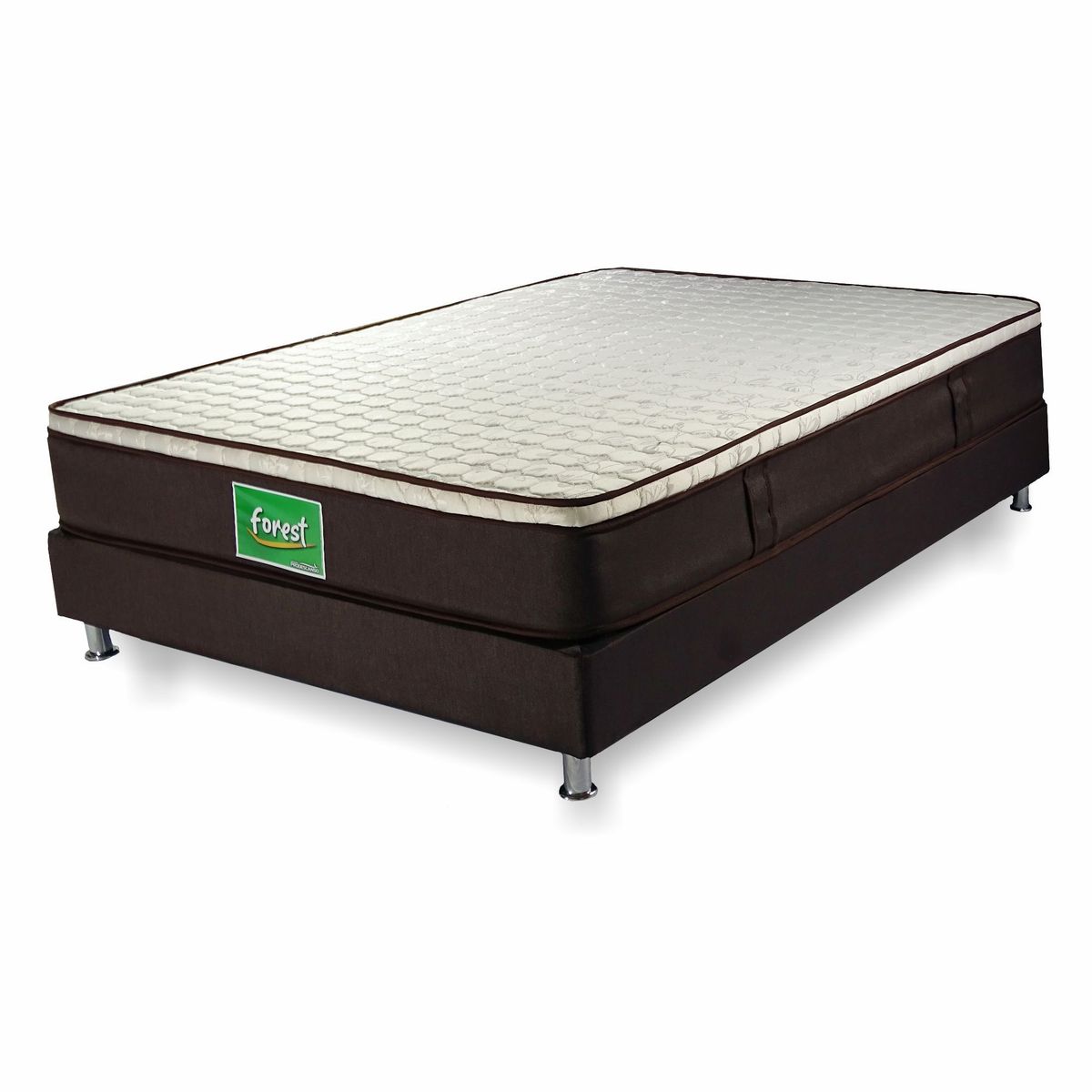 PRODESCANSO - Colchón Forest Onetop Semidoble 120x190 Hipoalergénico Pillow Top Interm Prodescanso