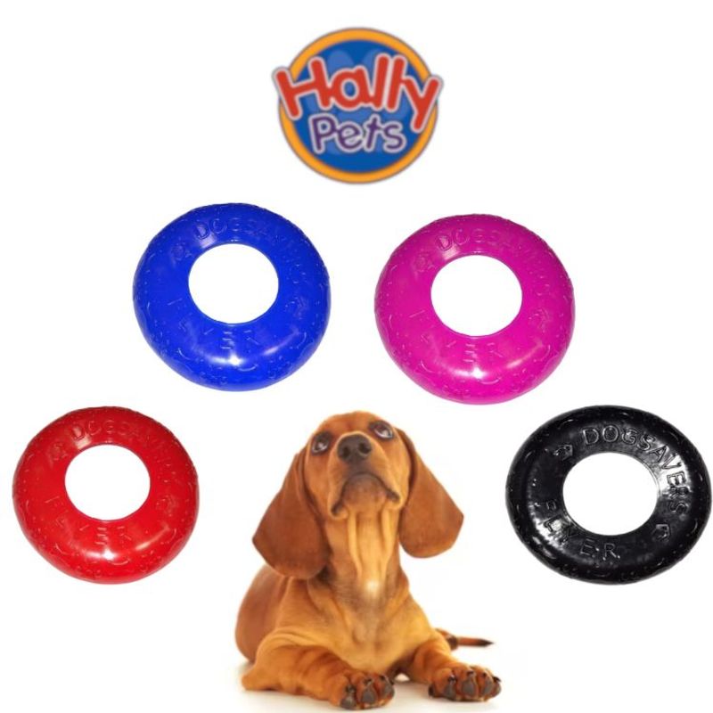HALLY PET - Set 2 Frisbee para perro.
