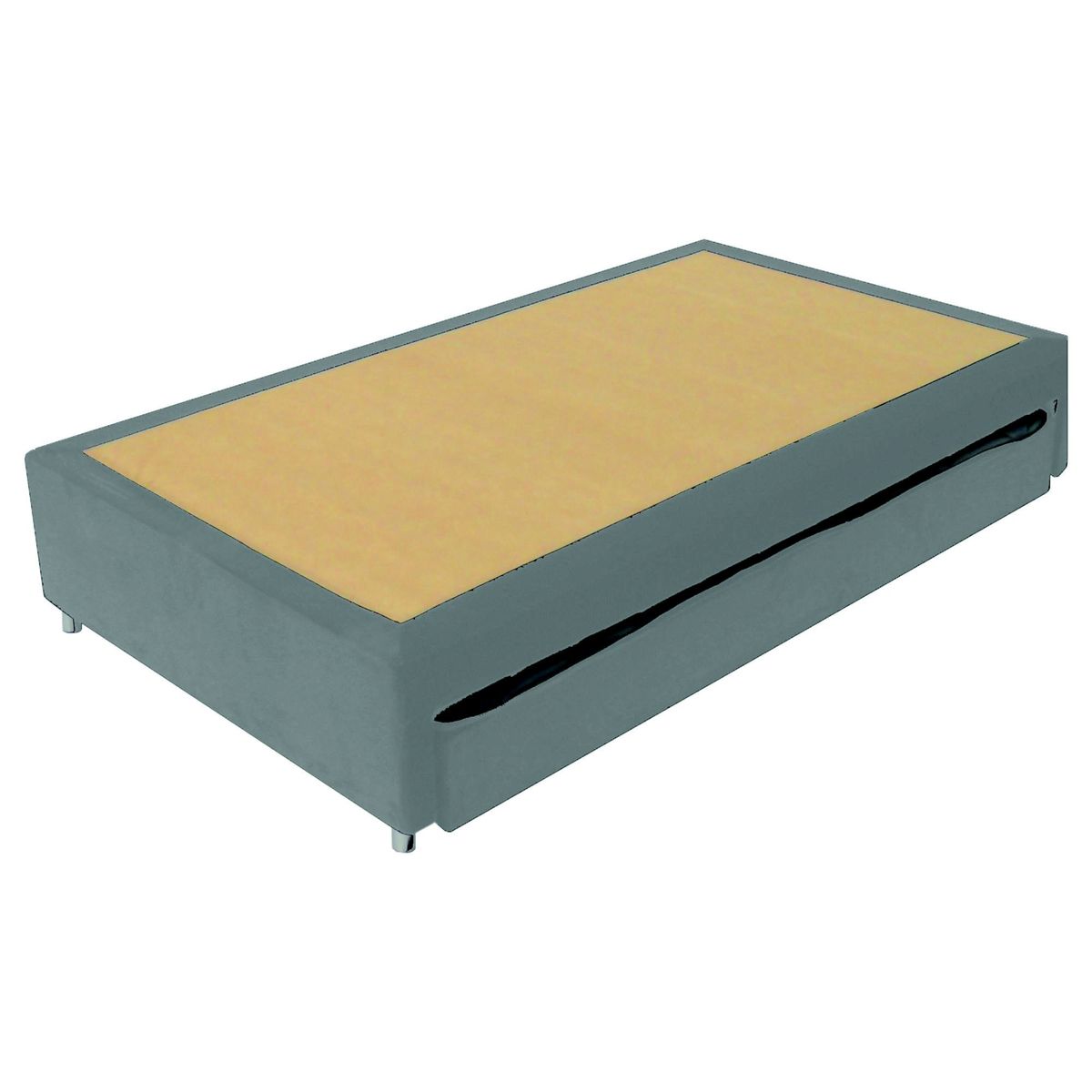 PRODESCANSO - Base cama nido sencilla - 100 x 190 - gris - prodescanso