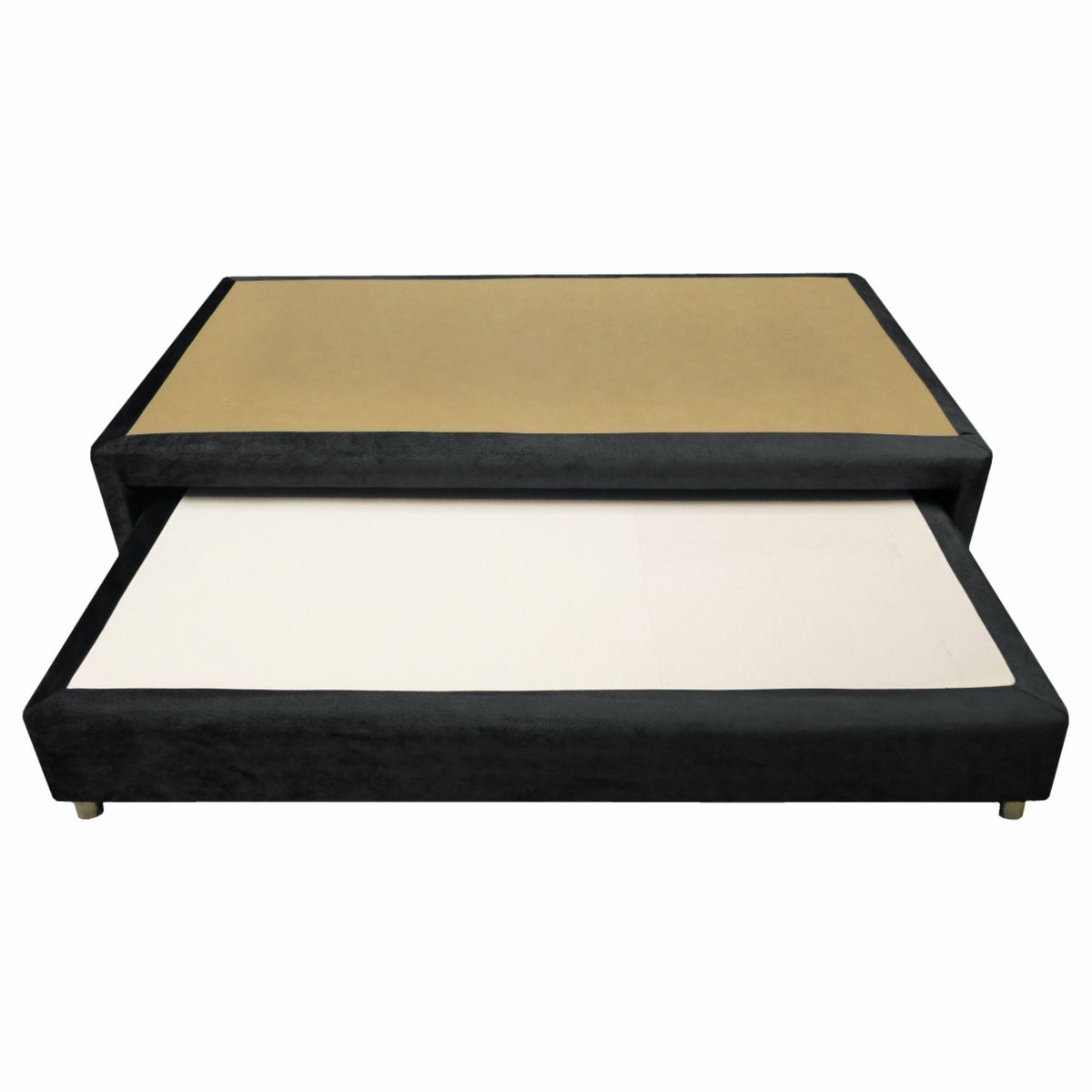 PRODESCANSO - Base cama nido sencilla - 100 x 190 - negro - prodescanso