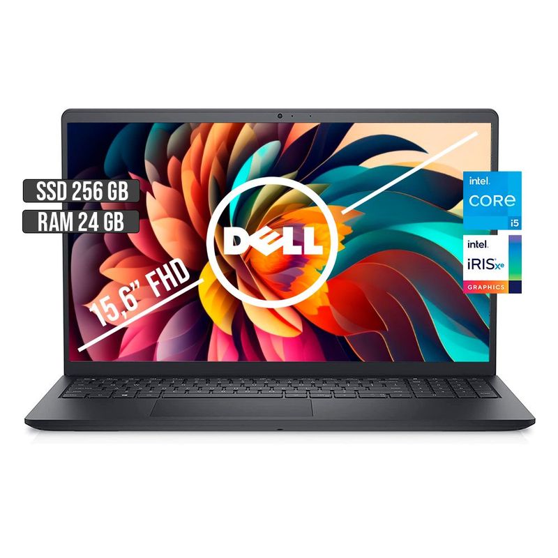 DELL - DELL INSPIRON 15 INTEL CORE I5-1135G7 SSD 256GB RAM 24GB LED 15.6" FHD