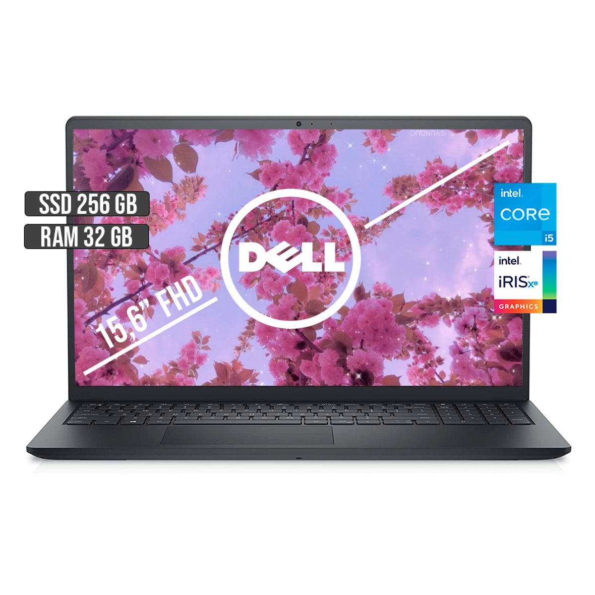 DELL - Portátil Dell Inspiron 15 Intel Core I5 32GB RAM 256GB SSD