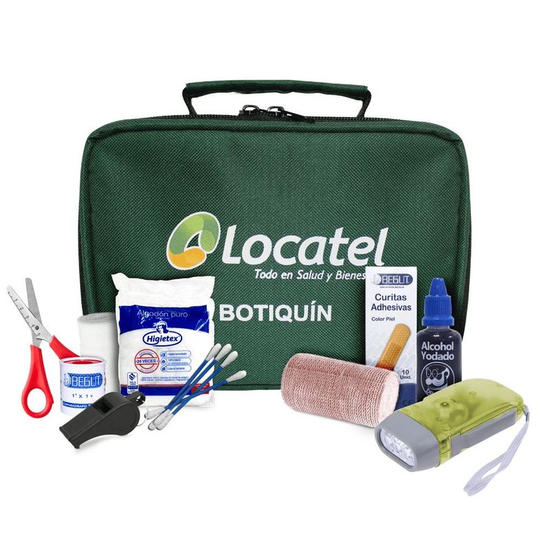 GENERICO - Botiquin Locatel Hogar 11 Piezas