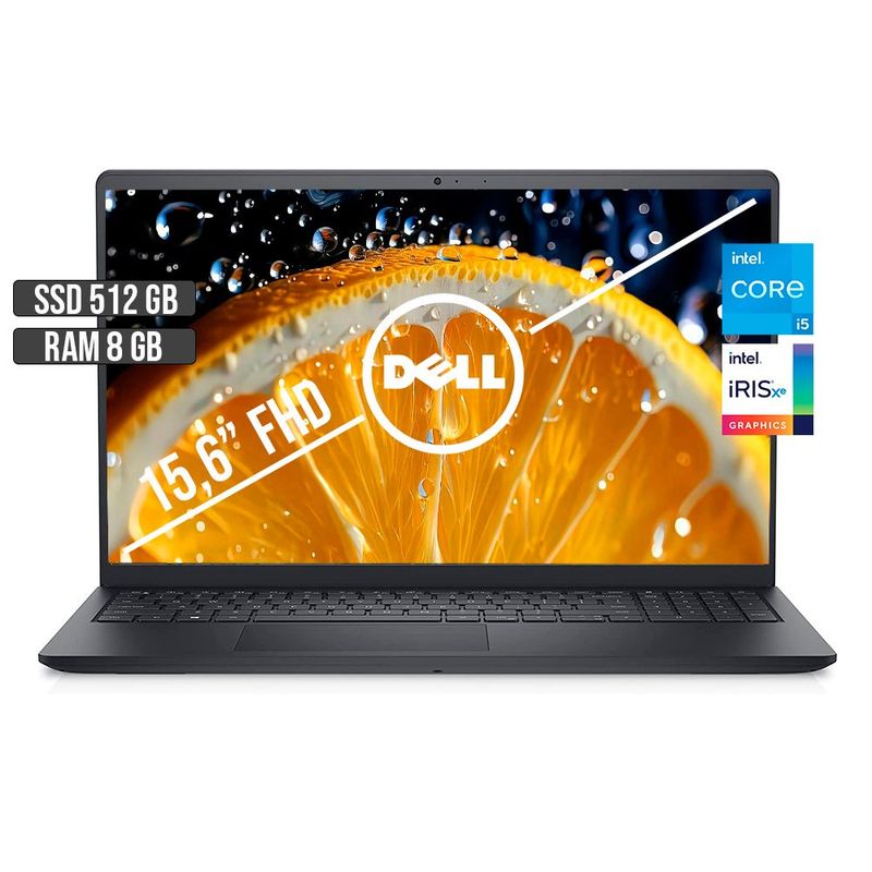 DELL - DELL INSPIRON 15 INTEL CORE I5-1135G7 SSD 512GB RAM 8GB LED 15.6" FHD