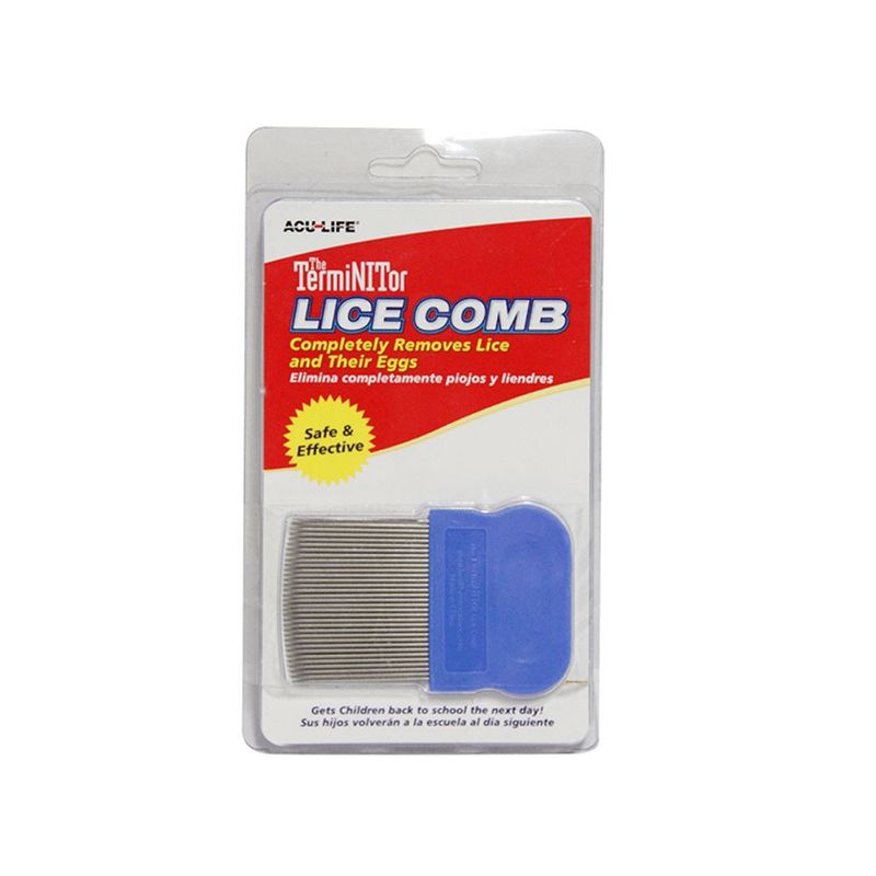 ACU LIFE - Peine Metalico Para Piojos Acu Life