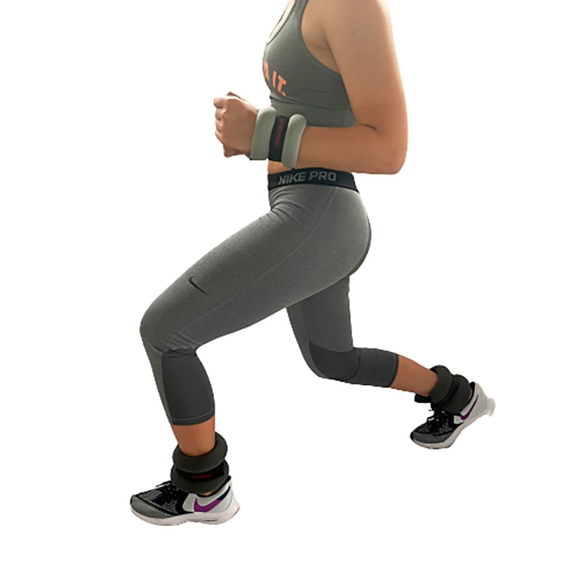 GENERICO - Sportiva Pesas Muneca/tobillo Suave X 2 Libras