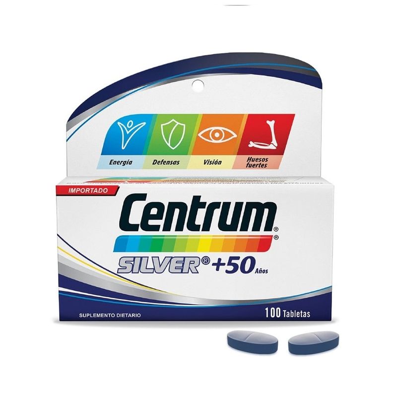 CENTRUM - Centrum Silver X 100 Tabletas