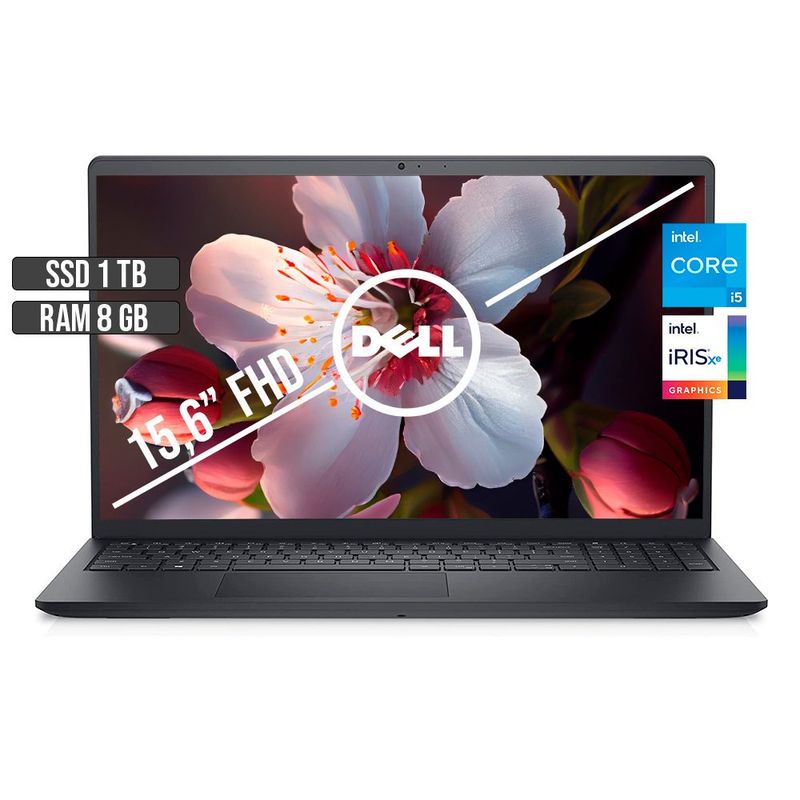 DELL - DELL INSPIRON 15 INTEL CORE I5-1135G7 SSD 1TB RAM 8GB LED 15.6" FHD