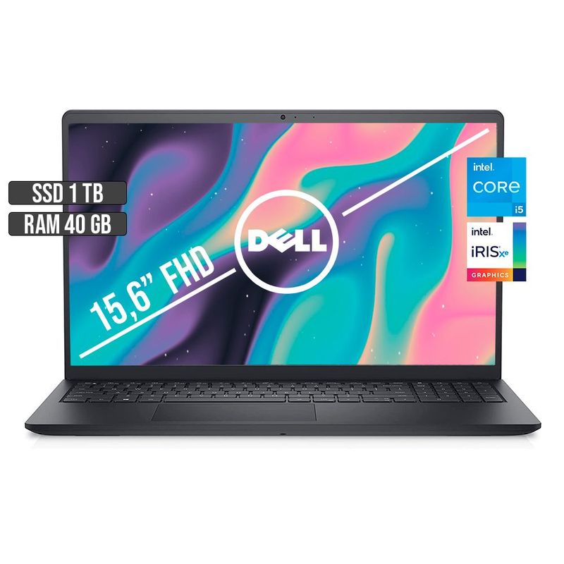 DELL - DELL INSPIRON 15 INTEL CORE I5-1135G7 SSD 1TB RAM 40GB LED 15.6" FHD