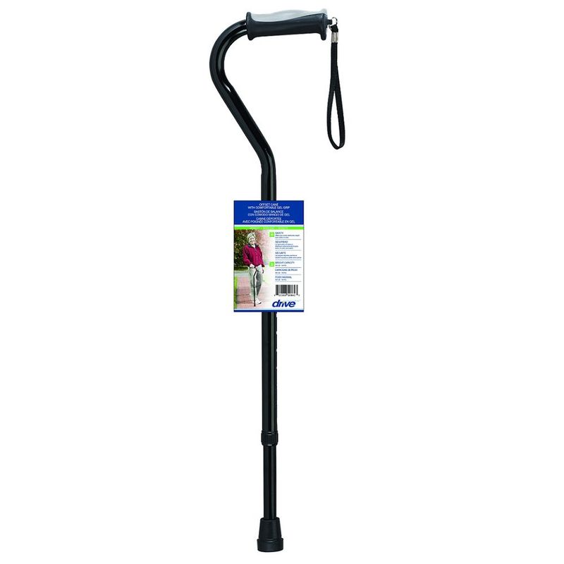 GENERICO - Drive Baston Aluminio Mango Gel Color Negro