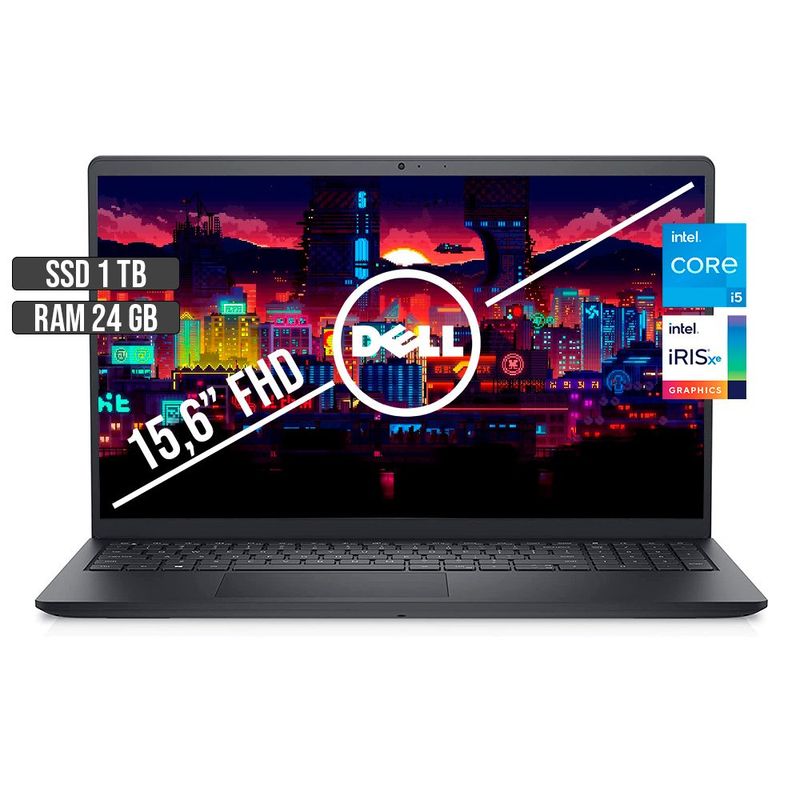 DELL - DELL INSPIRON 15 INTEL CORE I5-1135G7 SSD 1TB RAM 24GB LED 15.6" FHD