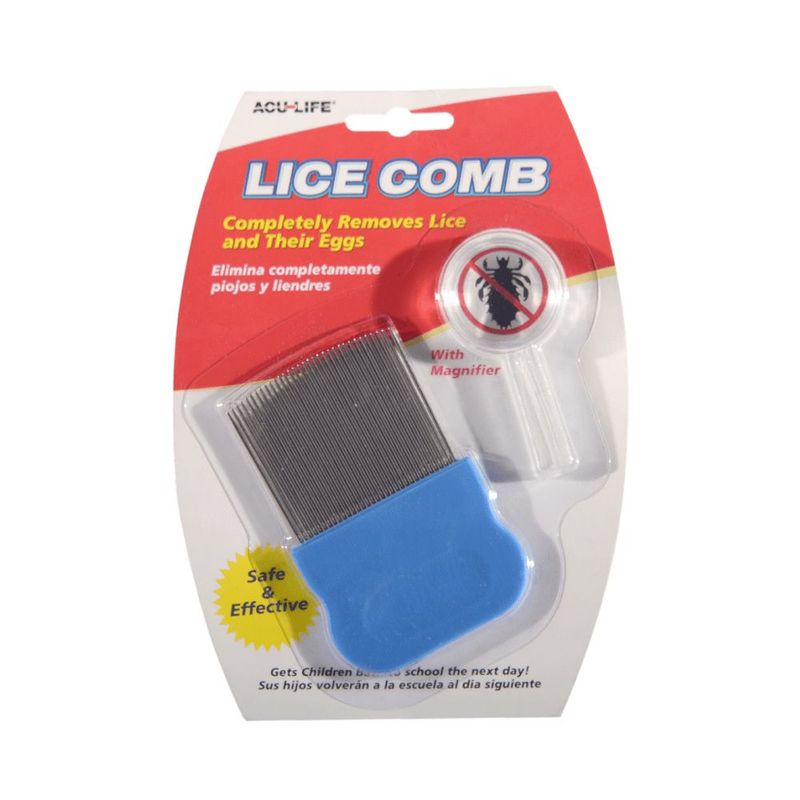 ACU LIFE - Peine Para Pijos Acu-life Con Lupa Mc12