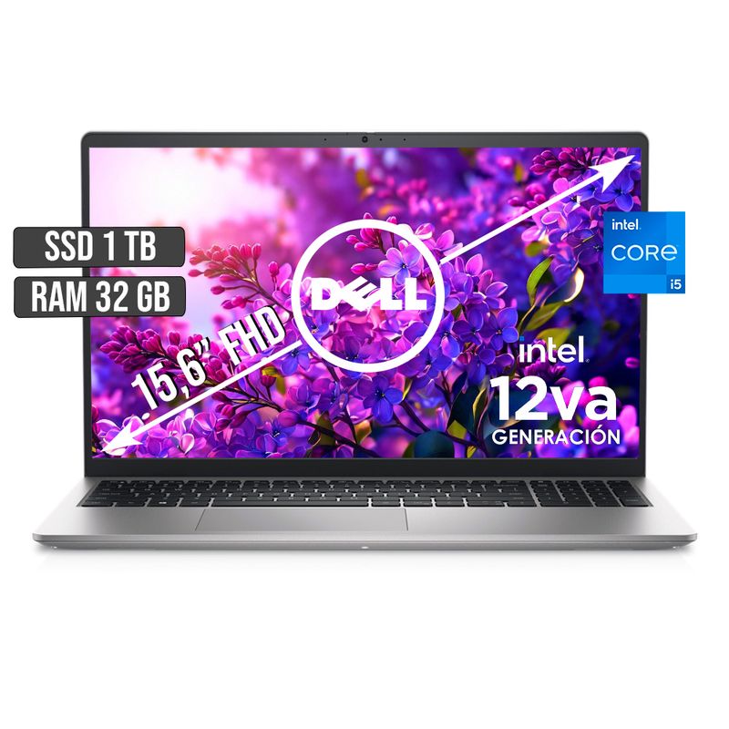 DELL - PORTATIL DELL INSPIRON 15 INTEL CORE I5-1235U SSD 1TB RAM 32GB LED 15,6 FHD
