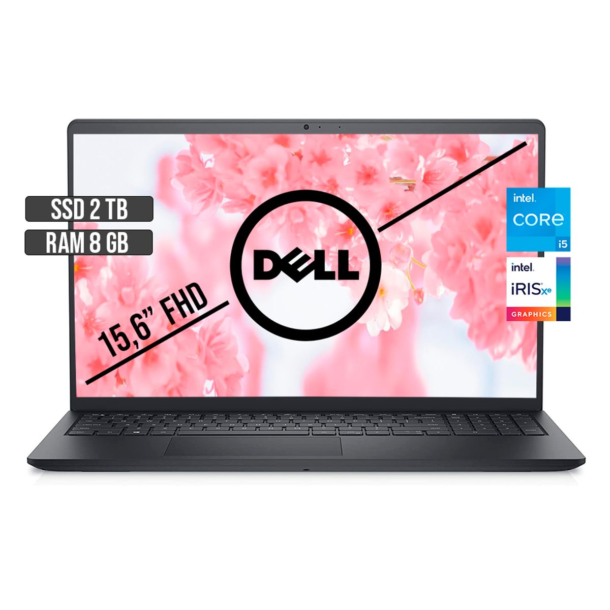 DELL - DELL INSPIRON 15 INTEL CORE I5-1135G7 SSD 2TB RAM 8GB LED 15.6" FHD
