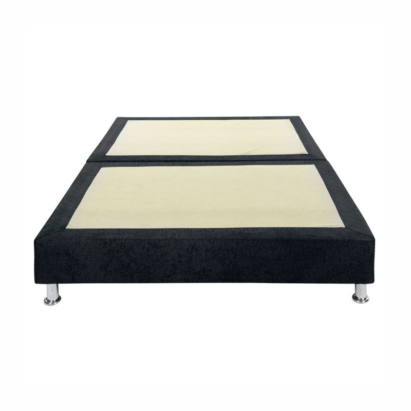 PRODESCANSO - Base cama dividida - 140 x 190 - doble - negro