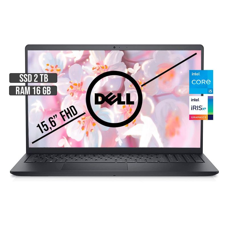 DELL - DELL INSPIRON 15 INTEL CORE I5-1135G7 SSD 2TB RAM 16GB LED 15.6" FHD