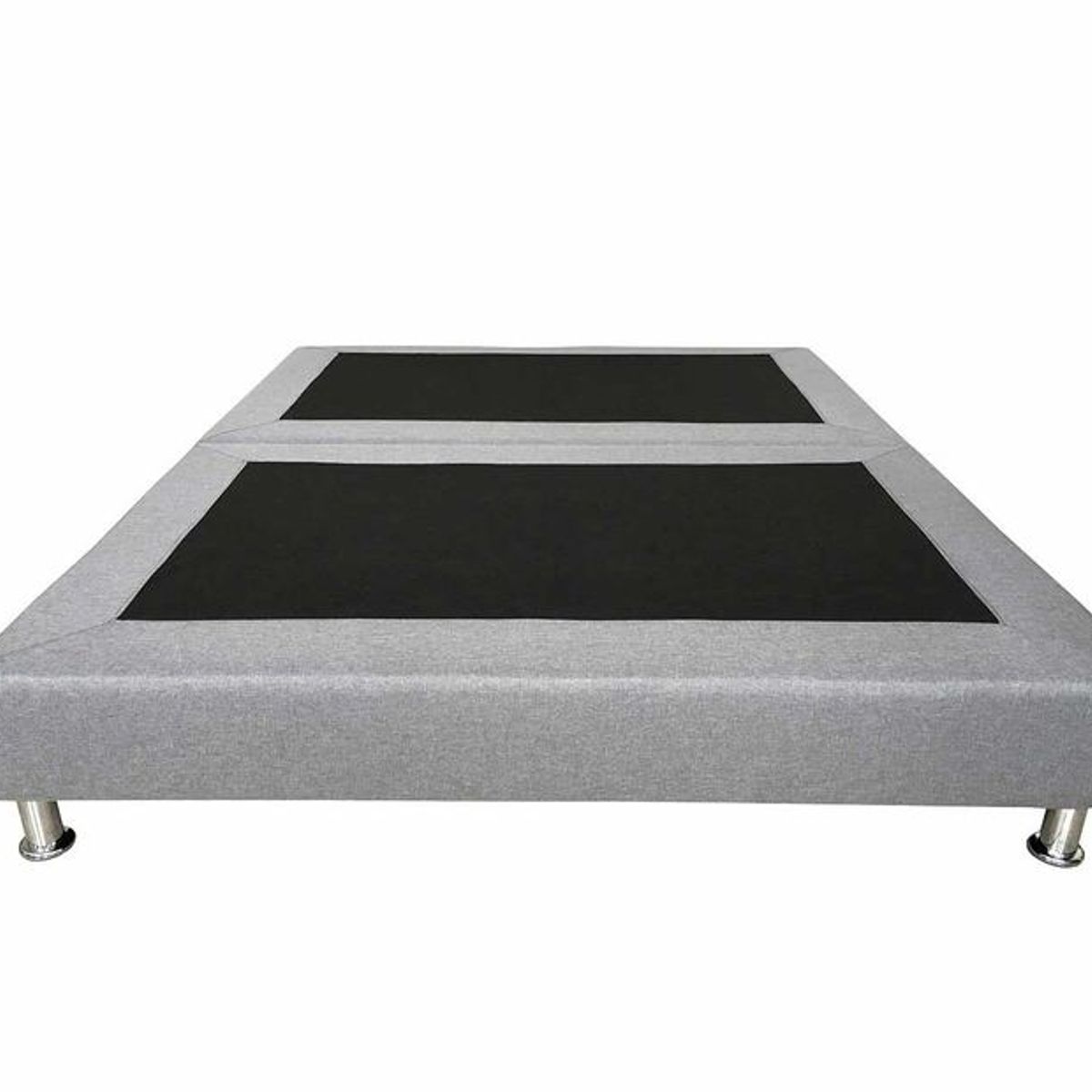 PRODESCANSO - Base cama dividida - 160 x 190 - queen - GRIS