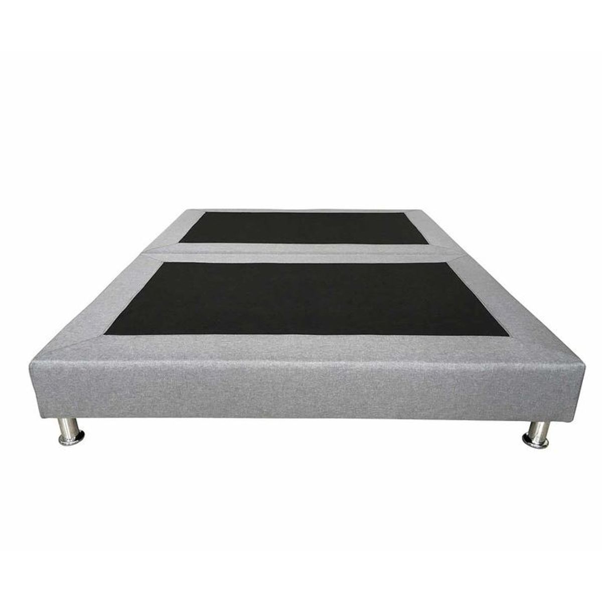 PRODESCANSO - Base cama dividida - 160 x 190 - queen - GRIS
