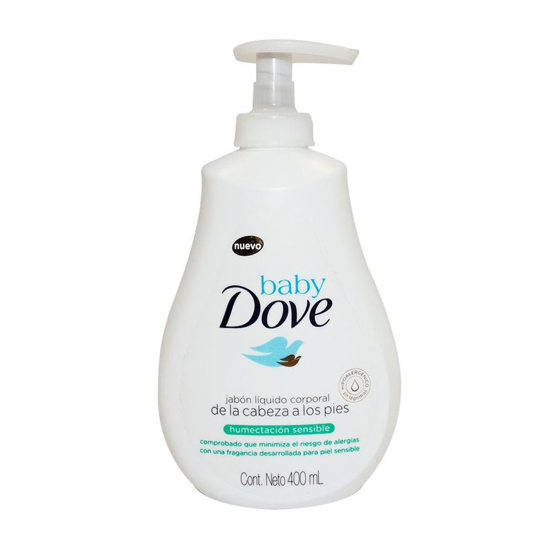 DOVE - Jabon Dove Baby Liquido Humectacion Sensible X 400ml