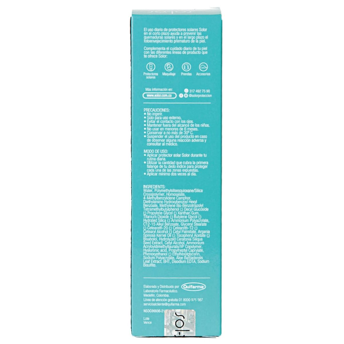 SOL OR - Protector Solar Sol-or Repair Fps50 X 60g
