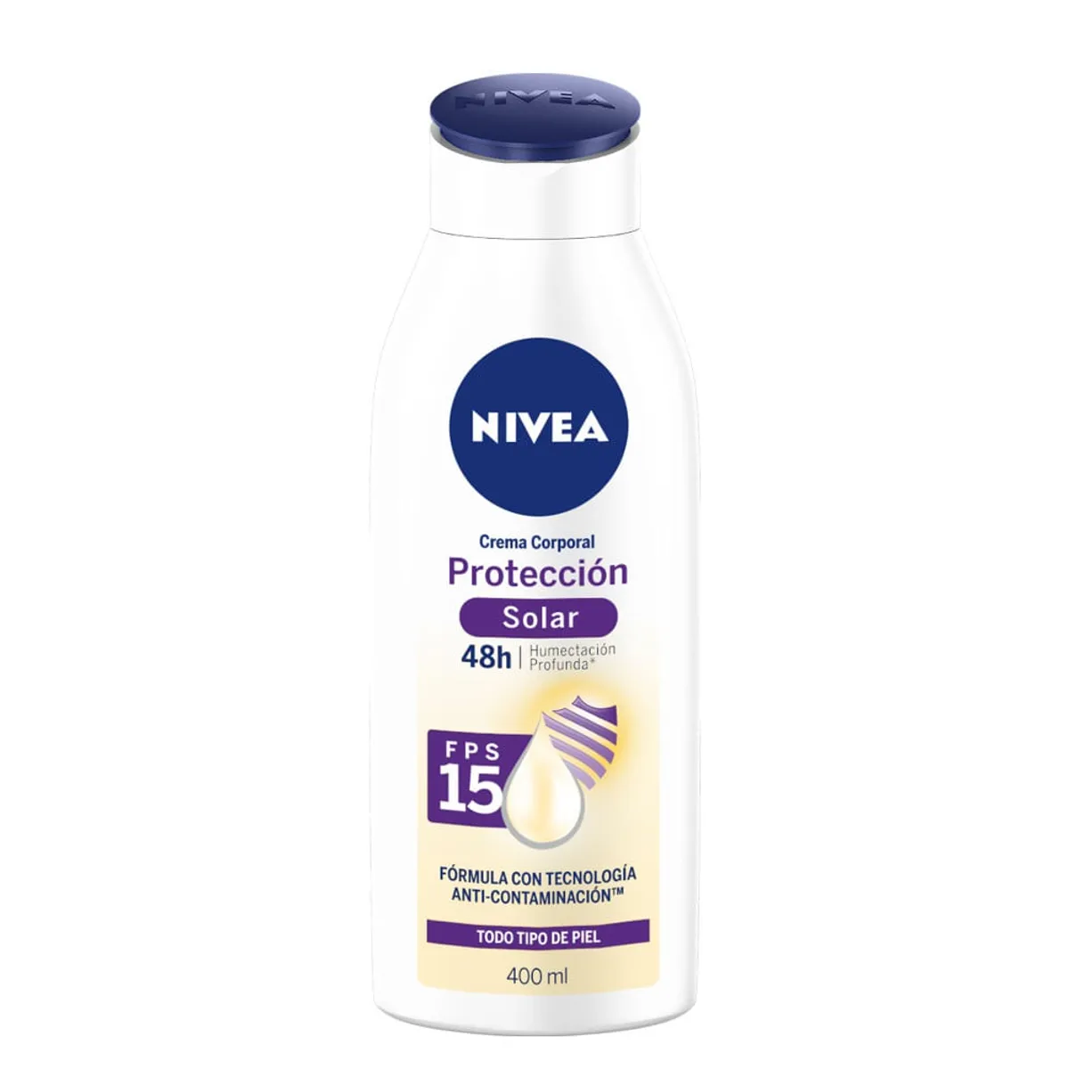 NIVEA - Crema Corporal Nivea Proteccion Solar Spf15 X 400ml
