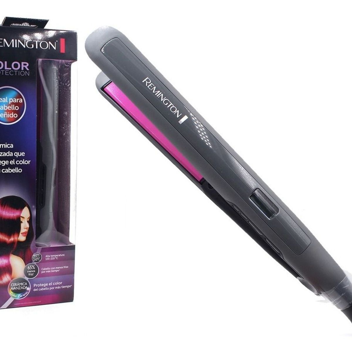 REMINGTON - Plancha Remington Protección Cabello Tinturado Original