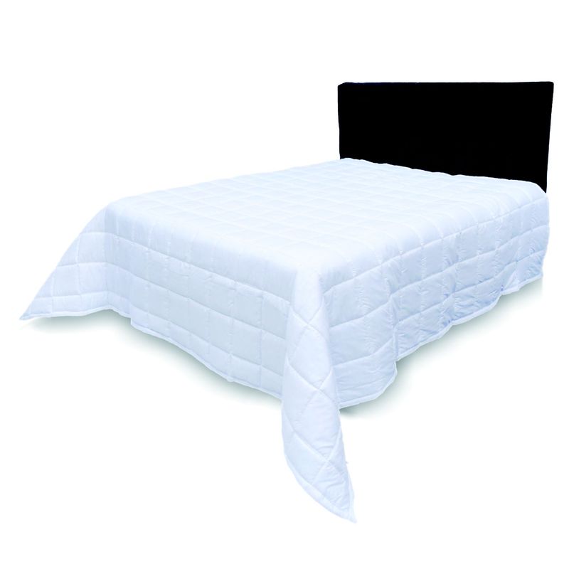 PRODESCANSO - Plumón térmico novo cama semidoble - 120 x 190 - blanco.