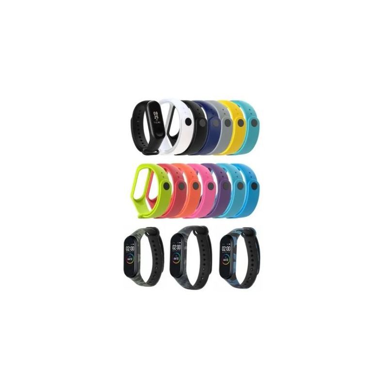 GENERICO - 3 manillas de repuesto compatible con Xiaomi band 3-4