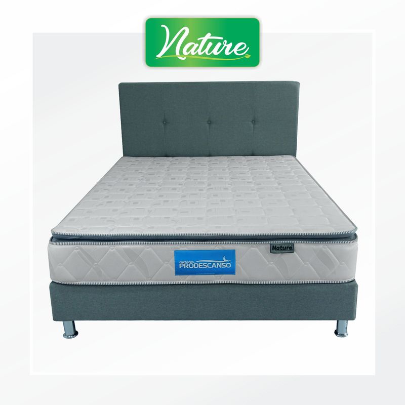 PRODESCANSO - Colchón nature S100 pillow 1 cara 140 X 190.