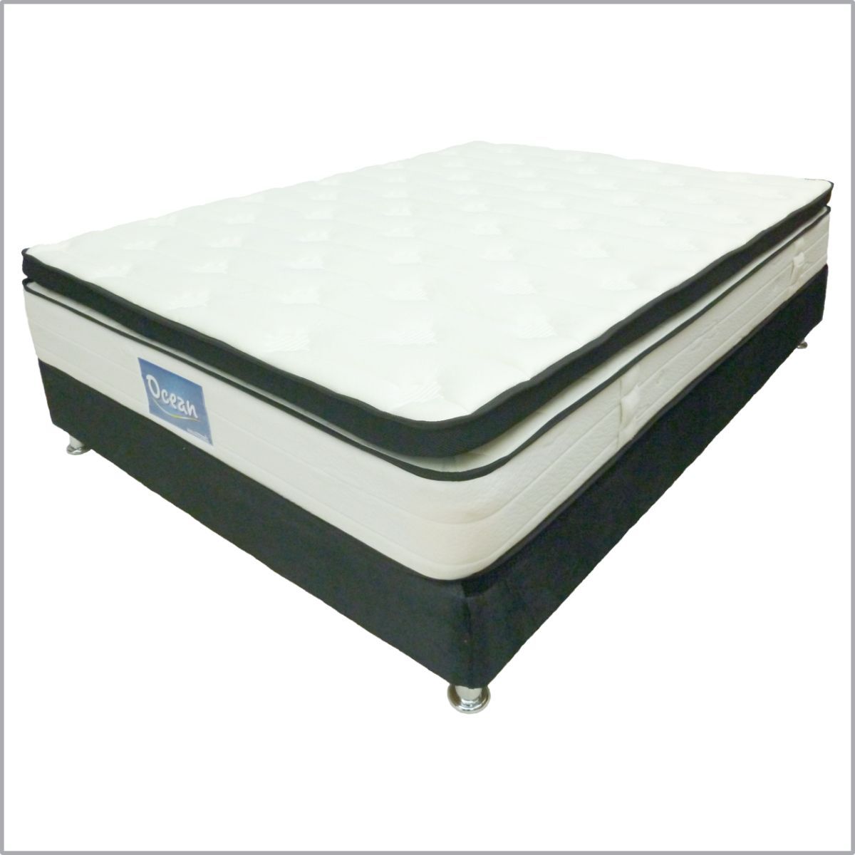 PRODESCANSO - Colchón  doble ocean eurotop non-flip 3d - 140 x 190 prodescanso