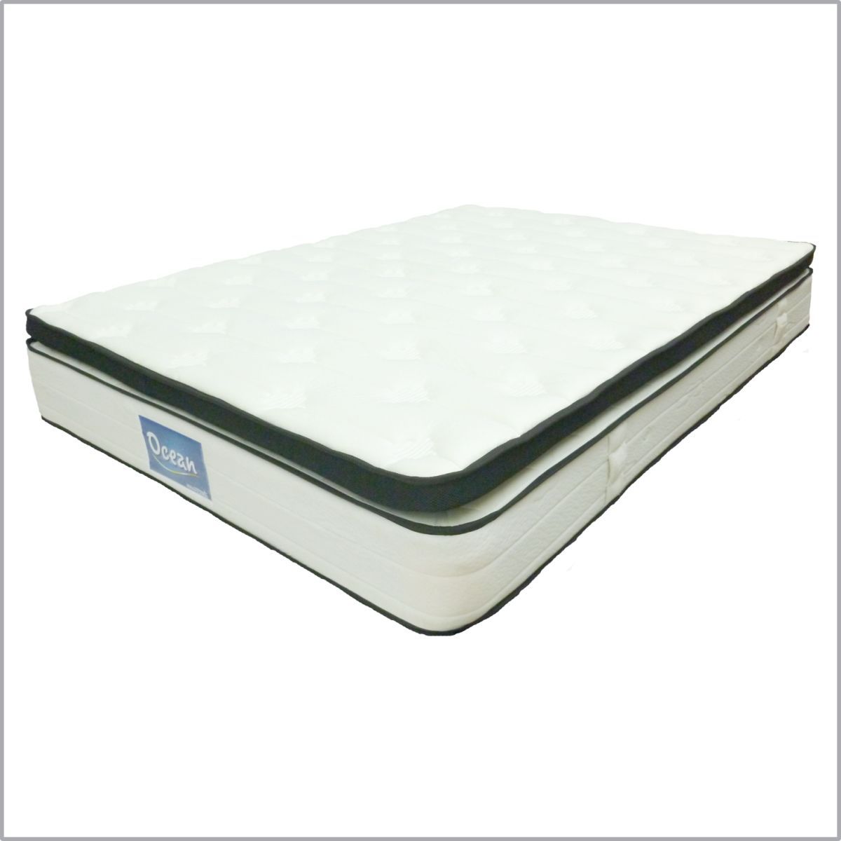 PRODESCANSO - Colchón  doble ocean eurotop non-flip 3d - 140 x 190 prodescanso