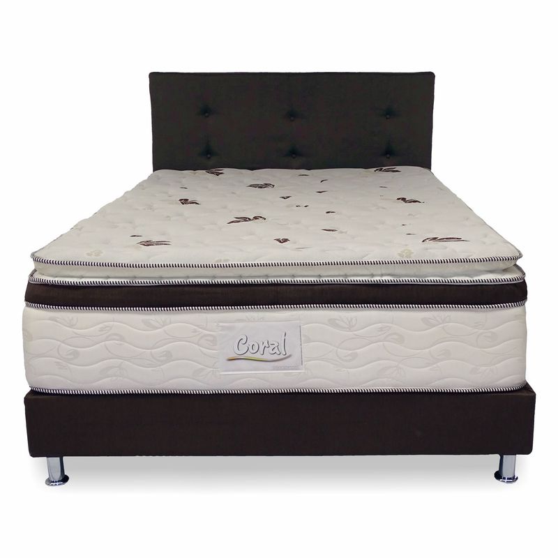 PRODESCANSO - Colchon doble coral pocket - 140 x 190 - prodescanso