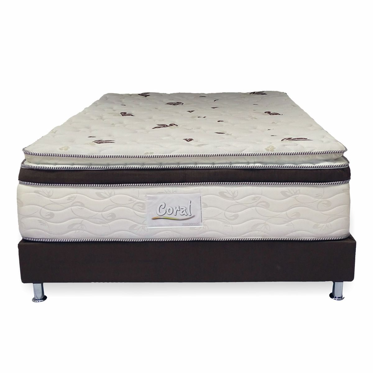 PRODESCANSO - Colchon doble king coral pocket - 200 x 200 - prodescanso