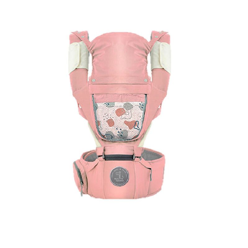 MUNDO BEBE - Cargador Canguro Ergonómico Para Bebe  niña Con Asiento