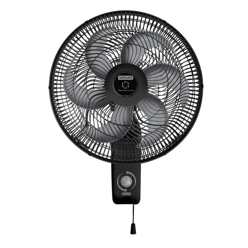 SAMURAI - Ventilador de Pared Samurai Silence Force Negro