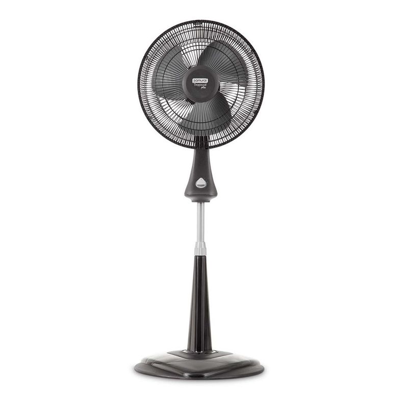 SAMURAI - Ventilador de Piso Samurai Tropical Plus Negro
