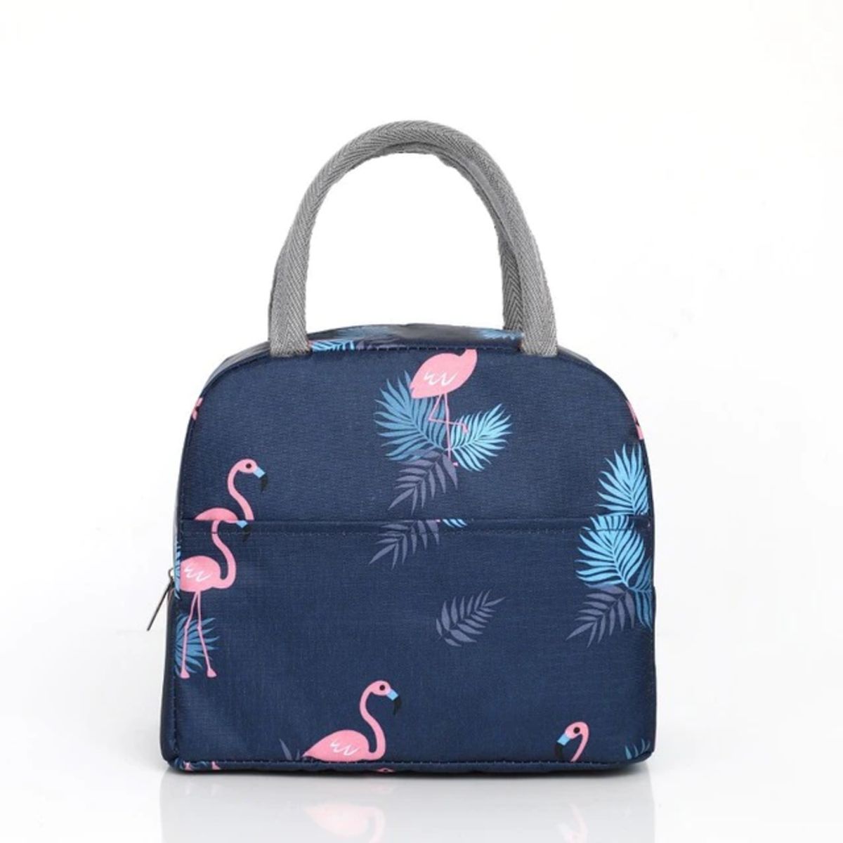 IKSA - Lonchera Térmica Portátil Con Bolsillo y Diseño de Animales