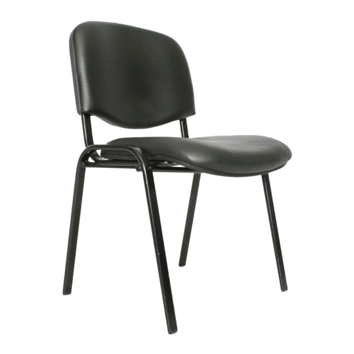 GENERICO - Silla Interlocutora Isoceles Eco Negra