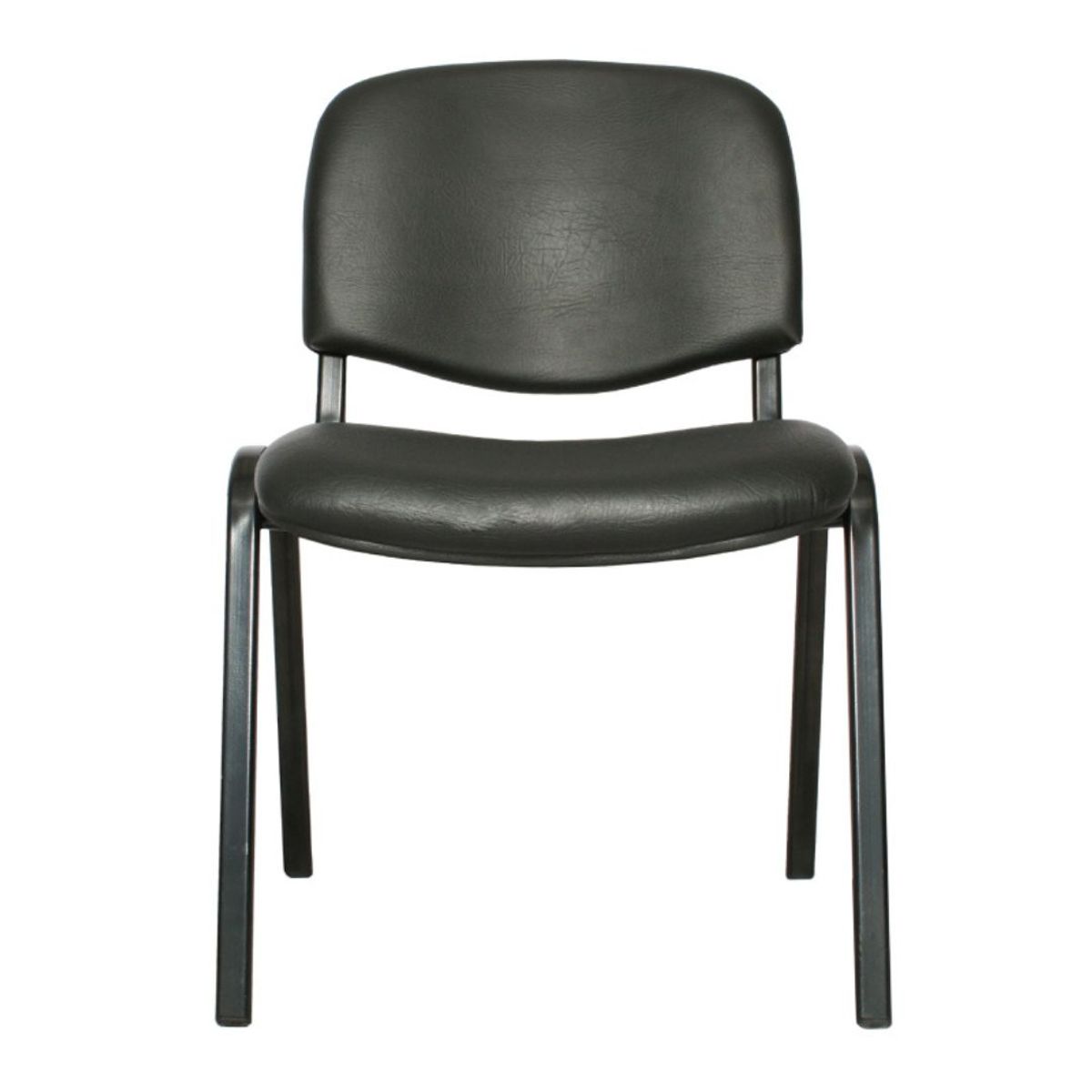 GENERICO - Silla Interlocutora Isoceles Eco Negra